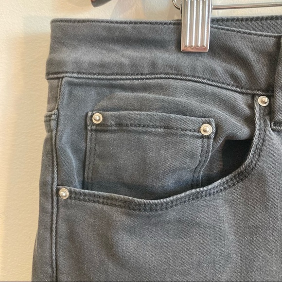 ASOS Sz 16  Grey Skinny Super High Rise Jeans - Picture 2 of 8